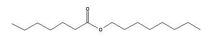 Heptanoic acid, octyl ester Structure,5132-75-2Structure