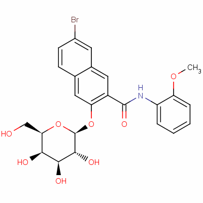 Naphthol as-bi β-D-galactopyranoside Structure,51349-63-4Structure