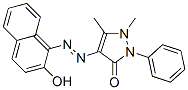 1,2-Dihydro-4-[(2-hydroxynaphthalen-1-yl)azo]-1,5-dimethyl-2-phenyl-3h-pyrazol-3-one Structure,51359-15-0Structure