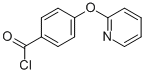 4-(Pyrid-2-yloxy)benzoyl chloride Structure,51363-01-0Structure