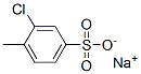 2-Chlorotoluene-4-sulfonic acid sodium salt Structure,5138-91-0Structure