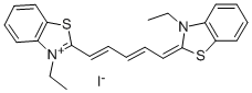 3,3-Diethylthiadicarbocyanineiodide Structure,514-73-8Structure