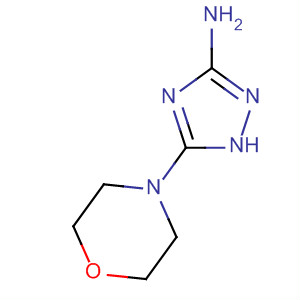 5-Morpholin-4-yl-4h-[1,2,4]triazol-3-ylamine Structure,51420-46-3Structure