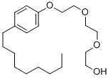 Triethylene glycol mono(p-nonylphenyl) ether Structure,51437-95-7Structure