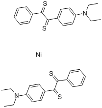 Bis(4-diethylaminodithiobenzil)nickel, laser grade, pure Structure,51449-18-4Structure