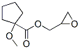 Cyclopentanecarboxylic acid,1-methoxy-,oxiranylmethyl ester (9ci) Structure,51452-71-2Structure