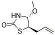 2-Thiazolidinone,4-methoxy-5-(2-propenyl)-,(4r,5r)-(9ci) Structure,515143-28-9Structure