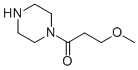 3-Methoxy-1-(1-piperazinyl)-1-propanone Structure,51517-07-8Structure