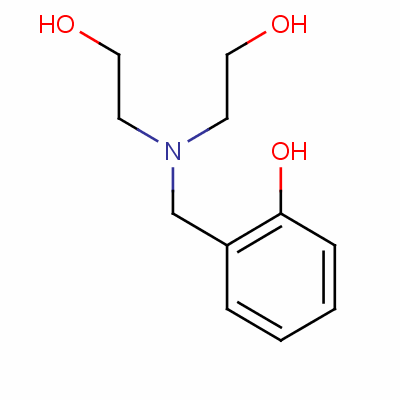 [Bis(2-hydroxyethyl)amino]-o-cresol Structure,51527-96-9Structure