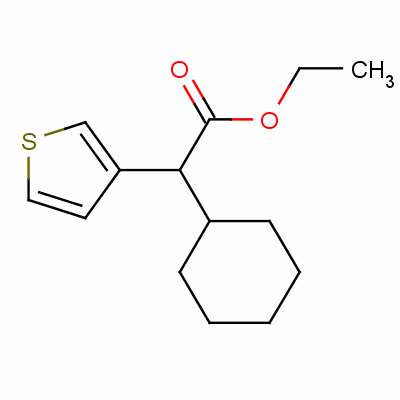 Ethyl cyclohexyl-3-thienylacetate Structure,51536-25-5Structure