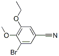 3-Bromo-5-ethoxy-4-methoxy-benzonitrile Structure,515831-52-4Structure