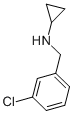 N-(3-chlorobenzyl)-n-cyclopropylamine Structure,51586-21-1Structure