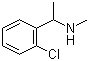 1-(2-Chlorophenyl)-n-methylethanamine Structure,51586-22-2Structure