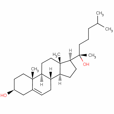 20|á-Hydroxy cholesterol Structure,516-72-3Structure