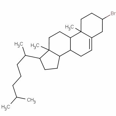 Cholesteryl bromide Structure,516-91-6Structure