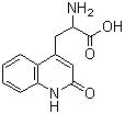 2-Amino-3-(1,2-dihydro-2-oxoquinoline-4-yl)propanoic acid Structure,5162-90-3Structure