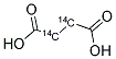 Succinic acid [2,3-14C] Structure,5163-60-0Structure