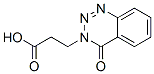 3-(4-Oxo-1,2,3-benzotriazin-3(4h)-yl)propanoic acid Structure,51672-79-8Structure