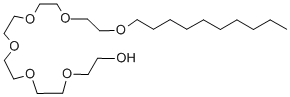 Hexaethylene glycol monodecyl ether Structure,5168-89-8Structure