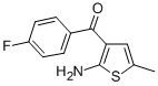 2-Amino-3-fluorobenzoyl-5-methylthiophene Structure,51687-28-6Structure