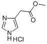 Methyl 2-(1h-imidazol-4-yl)acetate hydrochloride Structure,51718-80-0Structure