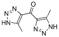 Bis(5-methyl-1h-1,2,3-triazol-4-yl) ketone Structure,51719-73-4Structure