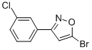 5-Bromo-3-(3-chlorophenyl)isoxazole Structure,51725-91-8Structure