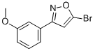 5-Bromo-3-(3-methoxyphenyl)isoxazole Structure,51726-04-6Structure