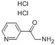 3-(2-Aminoacetyl)pyridinedihydrochloride Structure,51746-82-8Structure