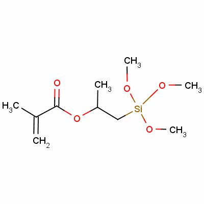 1-Methyl-2-(trimethoxysilyl)ethyl methacrylate Structure,51749-70-3Structure