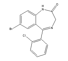 5-(2-Chlorophenyl)-7-bromo-1,4-benzodiazepin-2-one Structure,51753-57-2Structure