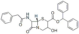 Benzhydryl 3-hydroxy-7-(phenylacetamido)cepham-4-carboxylate Structure,51762-51-7Structure