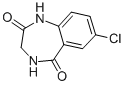 7-Chloro-2,3,4,5-tetrahydro-1h-1,4-benzodiazepine-2,5-dione Structure,5177-39-9Structure