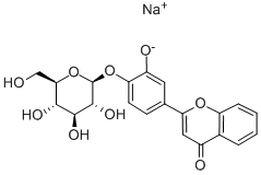 3’,4’-Dihydroxyflavone-4’-beta-d-glucopyranosidesodiumsalt Structure,517892-03-4Structure