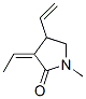 2-Pyrrolidinone,4-ethenyl-3-ethylidene-1-methyl-,(3z)-(+)-(9ci) Structure,517913-59-6Structure