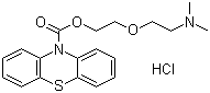 Dimethoxanate hcl Structure,518-63-8Structure