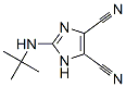 2-T-butylamino-4,5-dicyanoimidazole Structure,51802-52-9Structure