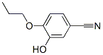 Benzonitrile,3-hydroxy-4-propoxy-(9ci) Structure,518058-74-7Structure