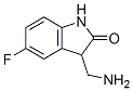 3-Aminomethyl-5-fluoro-1,3-dihydro-indol-2-one Structure,518066-41-6Structure