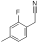 2-Fluoro-4-methylphenylacetonitrile Structure,518070-26-3Structure