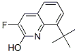 8-Tert-butyl-3-fluoro-2-hydroxyquinoline Structure,518070-27-4Structure