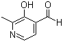 3-Hydroxy-2-methyl-4-pyridinecarboxaldehyde Structure,518306-10-0Structure