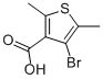 4-Bromo-2,5-dimethyl-3-thiophenecarboxylic acid Structure,518330-09-1Structure