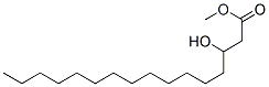 3-Hydroxyhexadecanoic acid methyl ester Structure,51883-36-4Structure