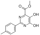 5,6-Dihydroxy-2-p-tolyl-pyrimidine-4-carboxylic acid methyl ester Structure,519032-06-5Structure