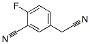 3-Cyano-4-fluorobenzylcyanide Structure,519059-09-7Structure