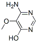 4-Pyrimidinol, 6-amino-5-methoxy-(7ci,8ci) Structure,5193-97-5Structure