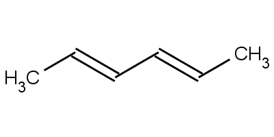 Trans-trans-2,4-hexadiene Structure,5194-51-4Structure