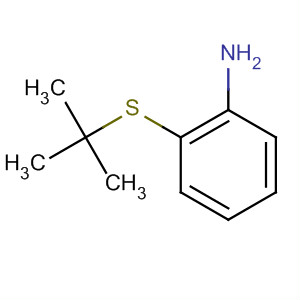 2-(Tert-butylthio)aniline Structure,51942-41-7Structure