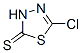 1,3,4-Thiadiazole-2(3h)-thione, 5-chloro- Structure,51988-13-7Structure